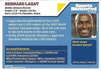 2008 Sports Illustrated for Kids #265 Bernard Lagat Back