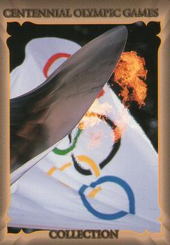 1996 Collect-A-Card Centennial Olympic Games Collection #21 5000 Meters - Men Front