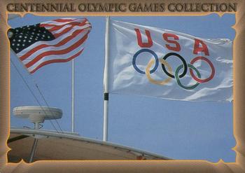 1996 Collect-A-Card Centennial Olympic Games Collection #39 3000-Meter Steeplechase Front