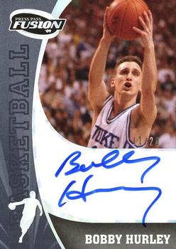 2009 Press Pass Fusion - Autographs Onyx #SS-BH Bobby Hurley Front