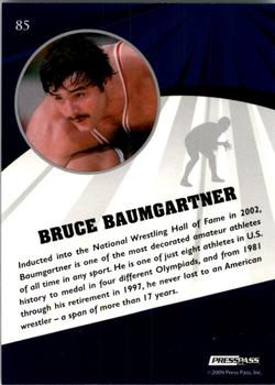2009 Press Pass Fusion - Bronze #85 Bruce Baumgartner Back
