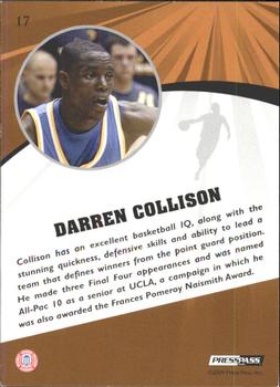 2009 Press Pass Fusion - Gold #17 Darren Collison Back