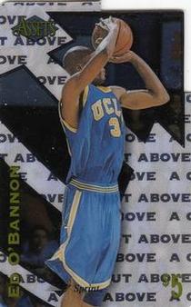 1996 Classic Assets - A Cut Above Phone Cards #9 Ed O'Bannon Front