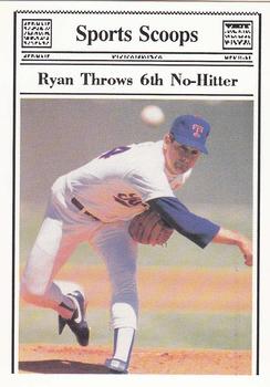1990 Sports Scoops (unlicensed) #NNO Nolan Ryan Front