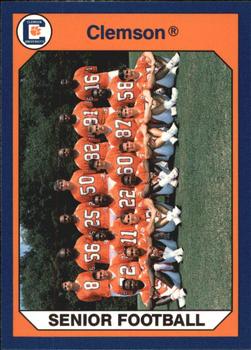 1990 Collegiate Collection Clemson Tigers #93 1989 Senior Football Front