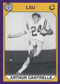1990 Collegiate Collection LSU Tigers #131 Art Cantrelle Front