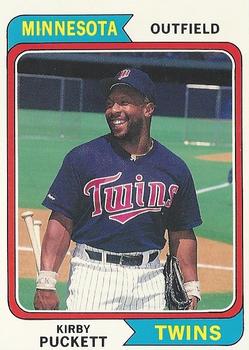 1992 SCD Sports Card Price Guide Monthly #14 Kirby Puckett Front