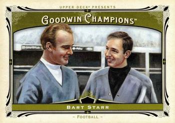 2013 Upper Deck Goodwin Champions #121b Bart Starr Front