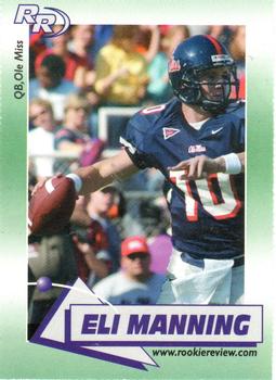 2002 Rookie Review #1 Eli Manning Front