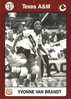 1991 Collegiate Collection Texas A&M Aggies #79 Yvonne Van Brandt Front