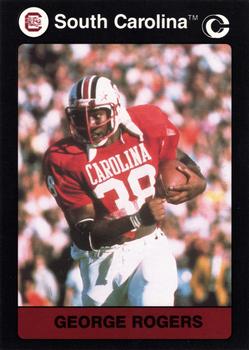 1991 Collegiate Collection South Carolina Gamecocks #10 George Rogers Front