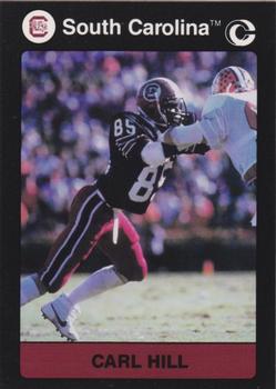 1991 Collegiate Collection South Carolina Gamecocks #107 Carl Hill Front
