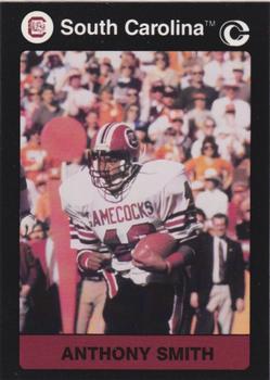 1991 Collegiate Collection South Carolina Gamecocks #129 Anthony Smith Front