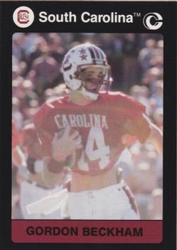1991 Collegiate Collection South Carolina Gamecocks #141 Gordon Beckham Front