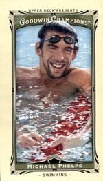 2013 Upper Deck Goodwin Champions - Mini #92 Michael Phelps Front