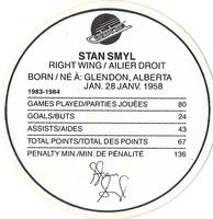 1984-85 Kellogg's Accordion Discs #NNO Stan Smyl Back