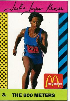 1990 McDonald's Sports Tips #3 Jackie Joyner-Kersee Front