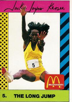 1990 McDonald's Sports Tips #5 Jackie Joyner-Kersee Front
