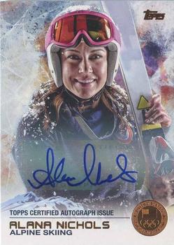 2014 Topps U.S. Olympic & Paralympic Team & Hopefuls - Autographs Bronze #66 Alana Nichols Front