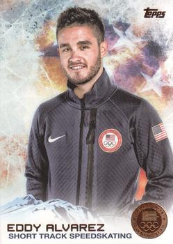 2014 Topps U.S. Olympic & Paralympic Team & Hopefuls - Bronze #3 Eddy Alvarez Front