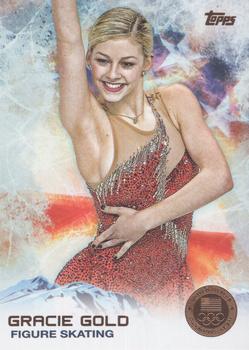 2014 Topps U.S. Olympic & Paralympic Team & Hopefuls - Bronze #40 Gracie Gold Front