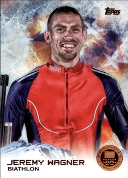 2014 Topps U.S. Olympic & Paralympic Team & Hopefuls - Bronze #90 Jeremy Wagner Front