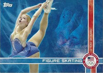 2014 Topps U.S. Olympic & Paralympic Team & Hopefuls - Games of the XXII Olympiad #OLY-GG Gracie Gold Front