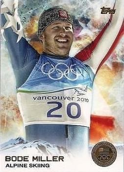 2014 Topps U.S. Olympic & Paralympic Team & Hopefuls - Gold #64 Bode Miller Front