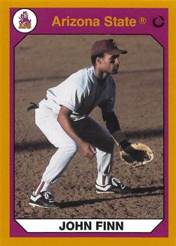 1990-91 Collegiate Collection Arizona State Sun Devils #74 John Finn Front