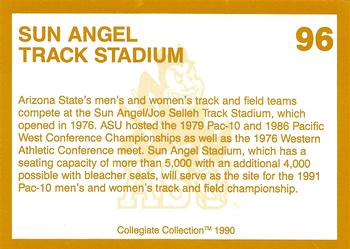 1990-91 Collegiate Collection Arizona State Sun Devils #96 Sun Angel Track Stadium Back