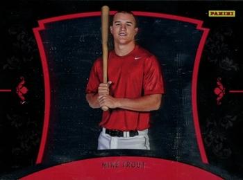 2012 Panini Black Friday #43 Mike Trout Front