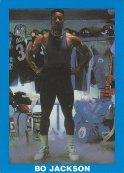 1990 Bo Jackson (Black & Blue Border) (unlicensed) #NNO Bo Jackson Front