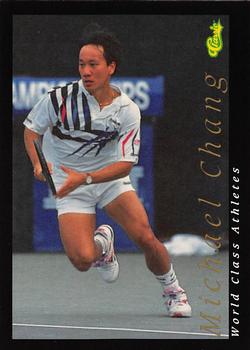 1992 Classic World Class Athletes #36 Michael Chang Front