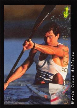 1992 Classic World Class Athletes #40 Greg Barton Front