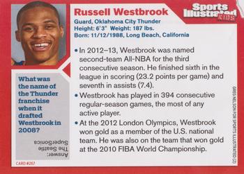 2013 Sports Illustrated for Kids #267 Russell Westbrook Back