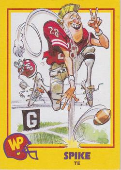 1990-91 Sunkist Wacky Players #NNO Spike Front