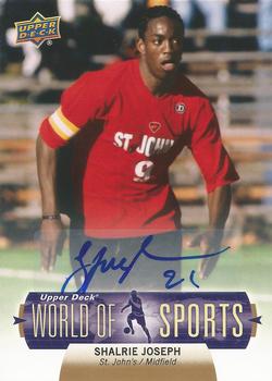 2011 Upper Deck World of Sports - Autographs #244 Shalrie Joseph Front