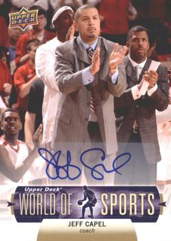 2011 Upper Deck World of Sports - Autographs #78 Jeff Capel III Front