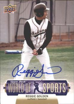 2011 Upper Deck World of Sports - Autographs #18 Reggie Golden Front