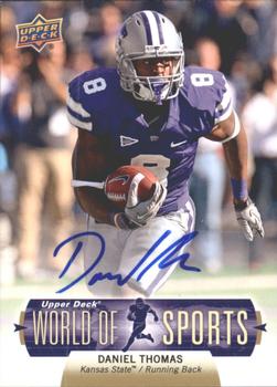 2011 Upper Deck World of Sports - Autographs #112 Daniel Thomas Front