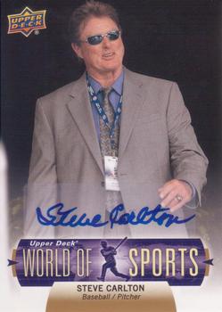 2011 Upper Deck World of Sports - Autographs #306 Steve Carlton Front