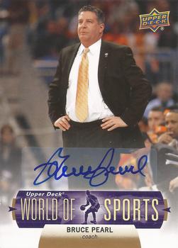 2011 Upper Deck World of Sports - Autographs #67 Bruce Pearl Front