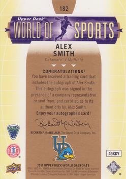 2011 Upper Deck World of Sports - Autographs #182 Alex Smith Back