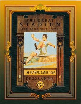 1996 Collect-A-Card Centennial Olympic Games Collection - Oversize Posters #TSC-1 Summer Olympiad IV-1908 London Front