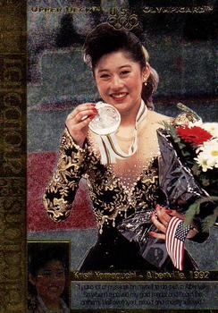 1996 Upper Deck USA Olympicards - Reflections of Gold #RG10 Kristi Yamaguchi Front