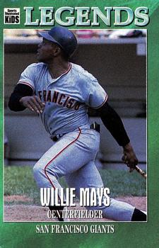 1996-98 Sports Illustrated for Kids Oversized #52 Willie Mays Front
