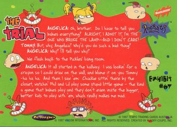 1997 Tempo Rugrats #67 Angelica: Oh, brother. Do I have to tell you ba Back