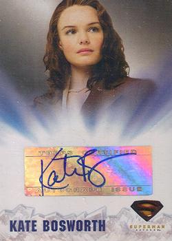 2006 Topps Superman Returns - Autographs #NNO Kate Bosworth Front