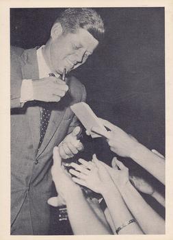 1963 Rosan John F. Kennedy #20 Autograph Please Front