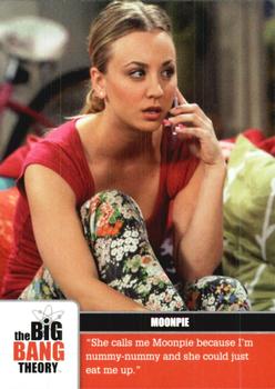2012 Cryptozoic The Big Bang Theory Seasons 1 & 2 #64 Moonpie Front